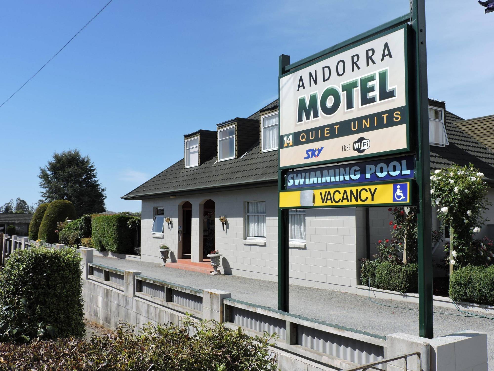 Andorra Motel Geraldine Eksteriør billede